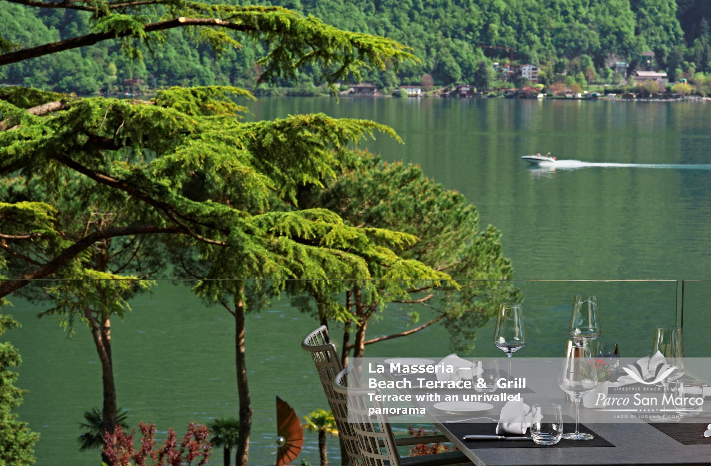 Parco San Marco Lifestyle Beach Resort Porlezza Exterior foto
