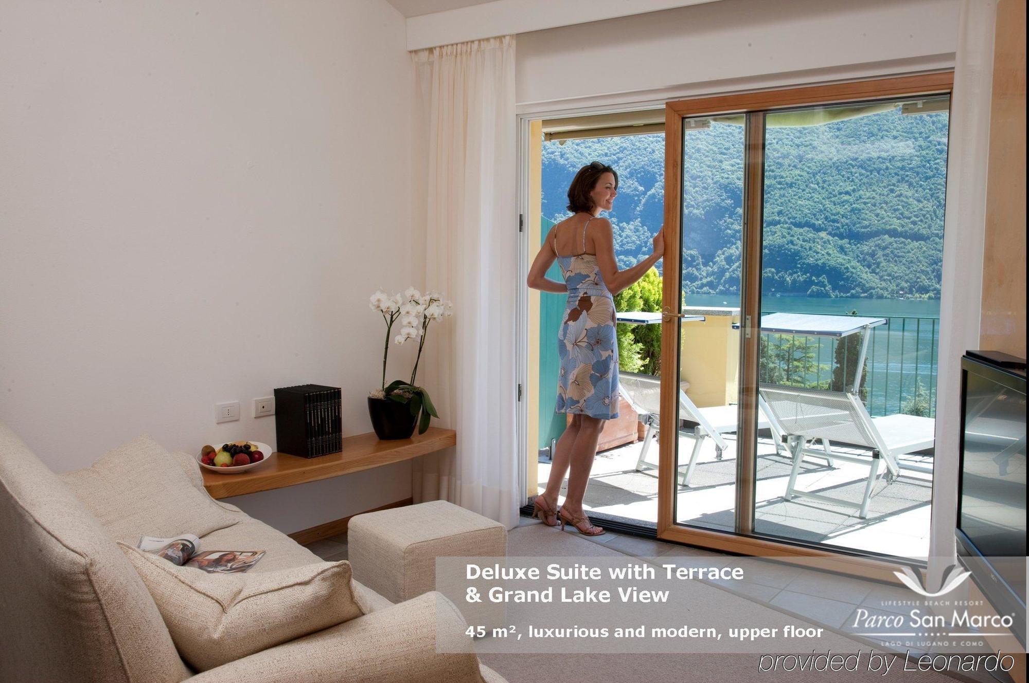 Parco San Marco Lifestyle Beach Resort Porlezza Exterior foto